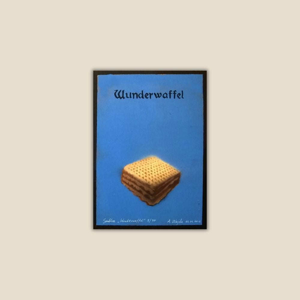 Plakat „Wunderwaffel"